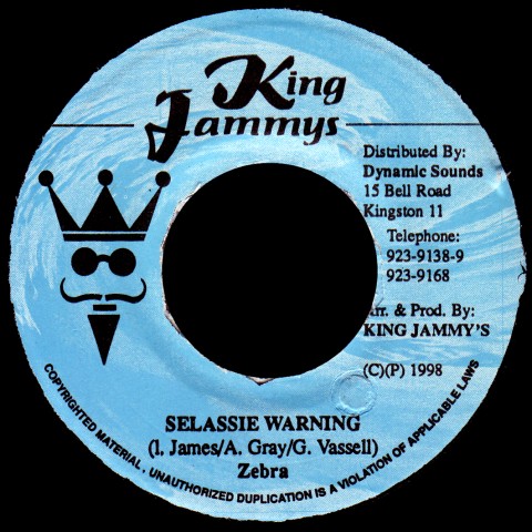 Selassie Warning - Zebra